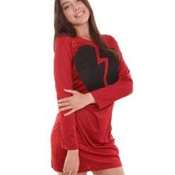 HPO Adult Women's My Heart Is Broken Wine Dress Costume | Red Cosplay Costume 12 HPO Adult Women's My Heart Is Broken Wine Dress Costume | Red Cosplay Costume