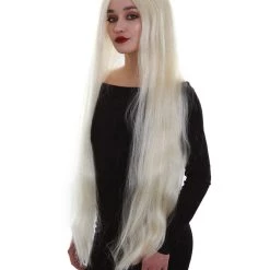 BC Adult Women's 36" In. Grey Color Straight Extra Long Length Trendy Ice Queen Wig