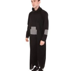 HPO Men's Cosplay Wizard Costume | Black Color