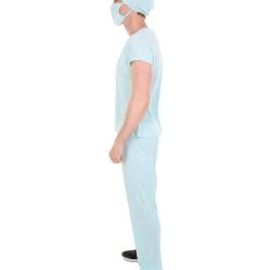 HPO Adult Men's E.R. Doctor Costume | Blue Cosplay Costume 9 HPO Adult Men's E.R. Doctor Costume | Blue Cosplay Costume