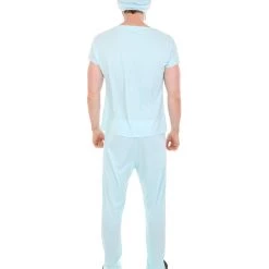 HPO Adult Men's E.R. Doctor Costume | Blue Cosplay Costume 10 HPO Adult Men's E.R. Doctor Costume | Blue Cosplay Costume
