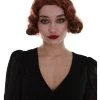 BC Roaring 20's | Women's Red Color Wavy Shoulder Length Trendy Roaring 20's Wig