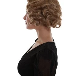 BC Roaring 20's | Women's Blonde Color Wavy Shoulder Length Trendy Roaring 20's Wig 10 BC Roaring 20's | Women's Blonde Color Wavy Shoulder Length Trendy Roaring 20's Wig