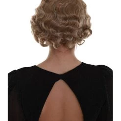 BC Roaring 20's | Women's Blonde Color Wavy Shoulder Length Trendy Roaring 20's Wig 11 BC Roaring 20's | Women's Blonde Color Wavy Shoulder Length Trendy Roaring 20's Wig