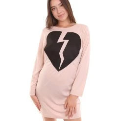 HPO Adult Women's My Heart Is Broken Nude Dress | Linen Cosplay Costume
