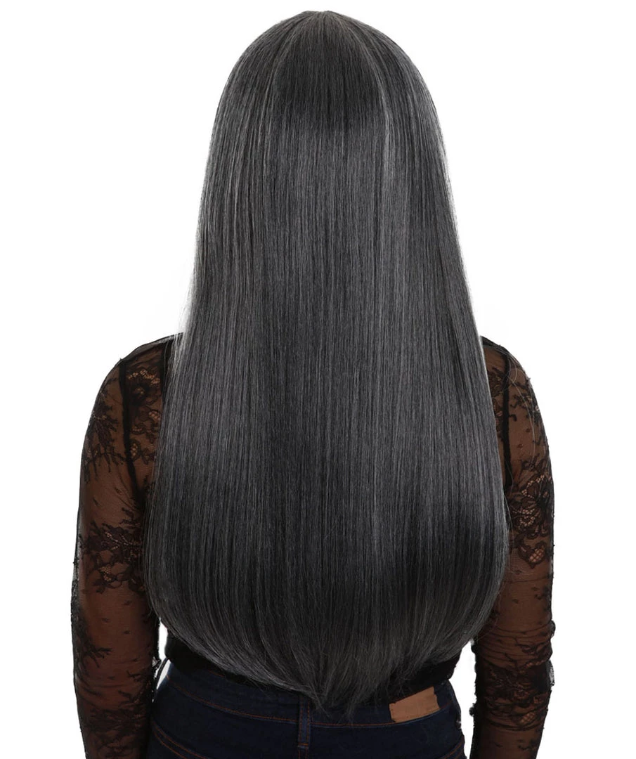 BC Midnight Lady | Women's Dark Grey Color Straight Long Length Trendy Midnight Lady Wig 4 BC Midnight Lady | Women's Dark Grey Color Straight Long Length Trendy Midnight Lady Wig