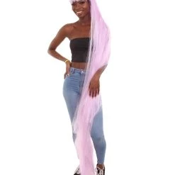 HPO 70' Extra Long Womens Wig Collections | Halloween Wig | Premium Breathable Capless Cap 168 HPO 70' Extra Long Womens Wig Collections | Halloween Wig | Premium Breathable Capless Cap