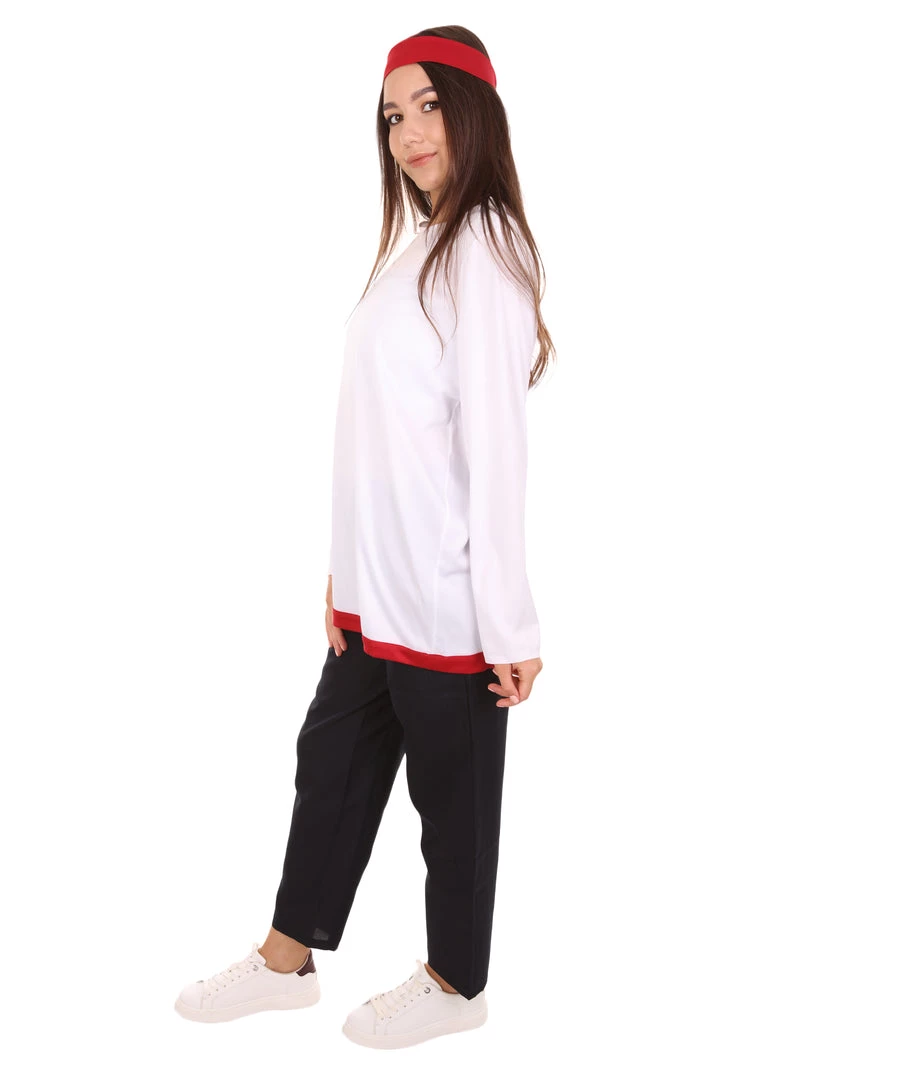 HPO Adult Men's Magical Anime Costume | Black & White Halloween Costume Women's 3 HPO Adult Men's Magical Anime Costume | Black & White Halloween Costume Women's