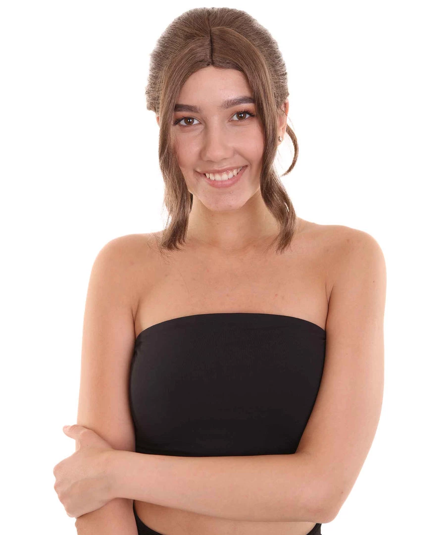 HPO Movie Adventurer Womens Wig | Dark Auburn Movie Wig | Premium Breathable Capless Cap 1 HPO Movie Adventurer Womens Wig | Dark Auburn Movie Wig | Premium Breathable Capless Cap