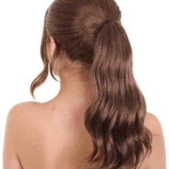 HPO Movie Adventurer Womens Wig | Dark Auburn Movie Wig | Premium Breathable Capless Cap 9 HPO Movie Adventurer Womens Wig | Dark Auburn Movie Wig | Premium Breathable Capless Cap