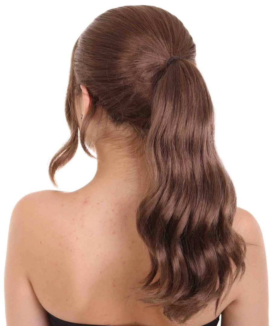 HPO Movie Adventurer Womens Wig | Dark Auburn Movie Wig | Premium Breathable Capless Cap 3 HPO Movie Adventurer Womens Wig | Dark Auburn Movie Wig | Premium Breathable Capless Cap