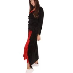 HPO Adult Women's Fantasia Vampire Costume | Black Halloween Costume