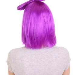 HPO Neon Purple Butterfly Womens Wig | Party Ready Fancy Cosplay Halloween Wig | Premium Breathable Capless Cap 14 HPO Neon Purple Butterfly Womens Wig | Party Ready Fancy Cosplay Halloween Wig | Premium Breathable Capless Cap