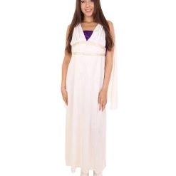 HPO Adult Women's Greek Goddess Costume | White Cosplay Costume