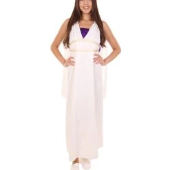 HPO Adult Women's Greek Goddess Costume | White Cosplay Costume