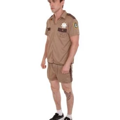 HPO Adult Men's Movie Character Costume | Brown Halloween Costume