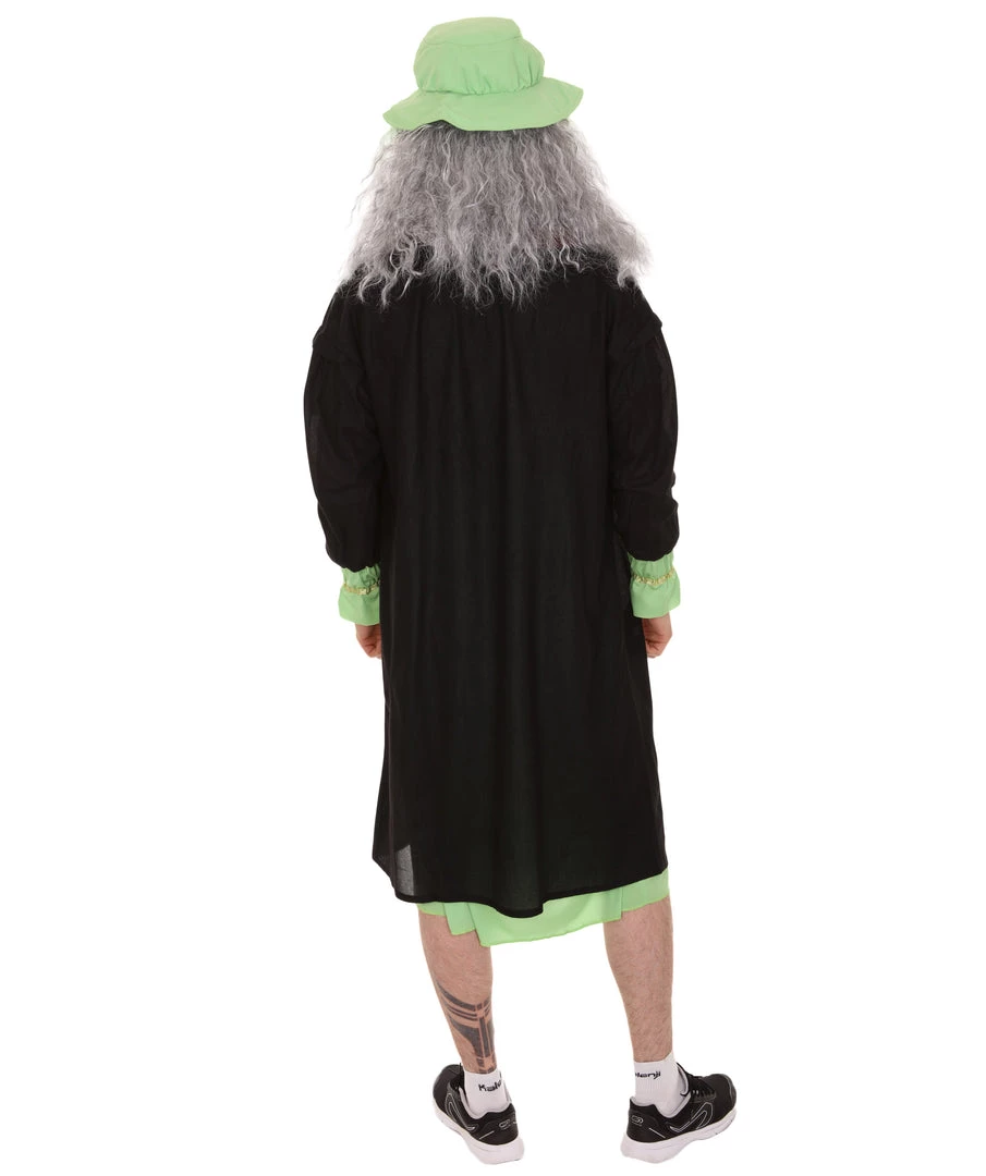 HPO Adult Men's Leonardo Da Vinci Painter Artitst Costume | Green Cosplay Costume 5 HPO Adult Men's Leonardo Da Vinci Painter Artitst Costume | Green Cosplay Costume