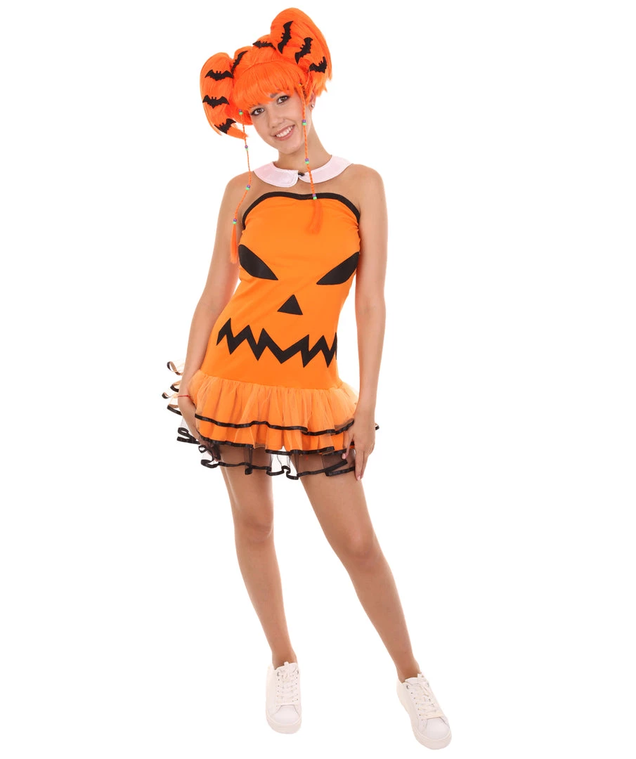 HPO Adult Women's Pumpkin Costume | Multi Halloween Costume 2 HPO Adult Women's Pumpkin Costume | Multi Halloween Costume
