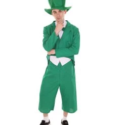 HPO Adult Men's Deluxe Mr. Leprechaun Costume | Patric Cosplay Costume 36 HPO Adult Men's Deluxe Mr. Leprechaun Costume | Patric Cosplay Costume