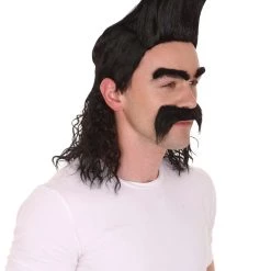 HPO Balthazar Bratt Wig | Despicable Cosplay Black Wig 18 HPO Balthazar Bratt Wig | Despicable Cosplay Black Wig