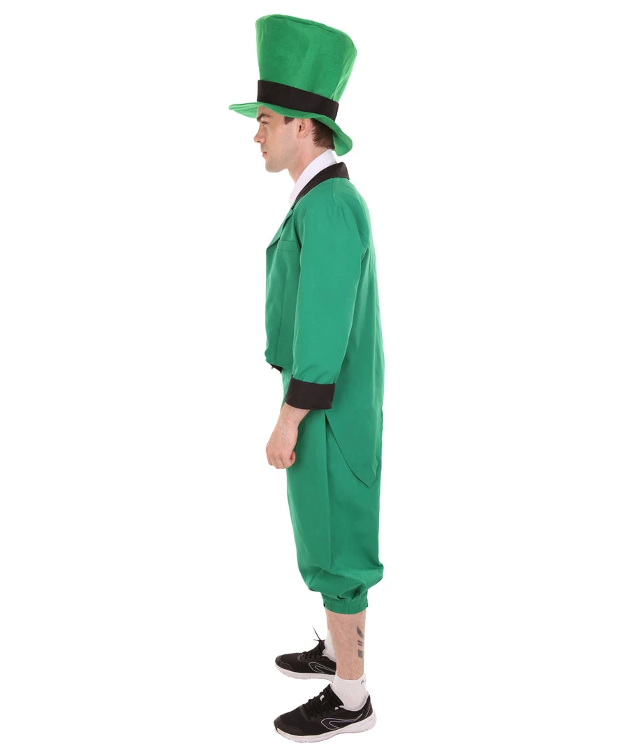 HPO Adult Men's Deluxe Mr. Leprechaun Costume | Patric Cosplay Costume 4 HPO Adult Men's Deluxe Mr. Leprechaun Costume | Patric Cosplay Costume