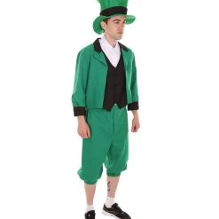 HPO Adult Men's Deluxe Mr. Leprechaun Costume | Patric Cosplay Costume 25 HPO Adult Men's Deluxe Mr. Leprechaun Costume | Patric Cosplay Costume