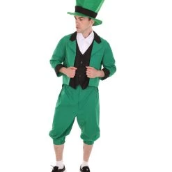 HPO Adult Men's Deluxe Mr. Leprechaun Costume | Patric Cosplay Costume 26 HPO Adult Men's Deluxe Mr. Leprechaun Costume | Patric Cosplay Costume