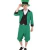 HPO Adult Men's Deluxe Mr. Leprechaun Costume | Patric Cosplay Costume
