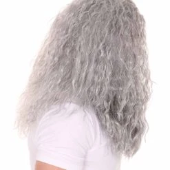 HPO Grey Men's Wig | Wig & Beard For Cosplay Wizard | Premium Breathable Capless Cap