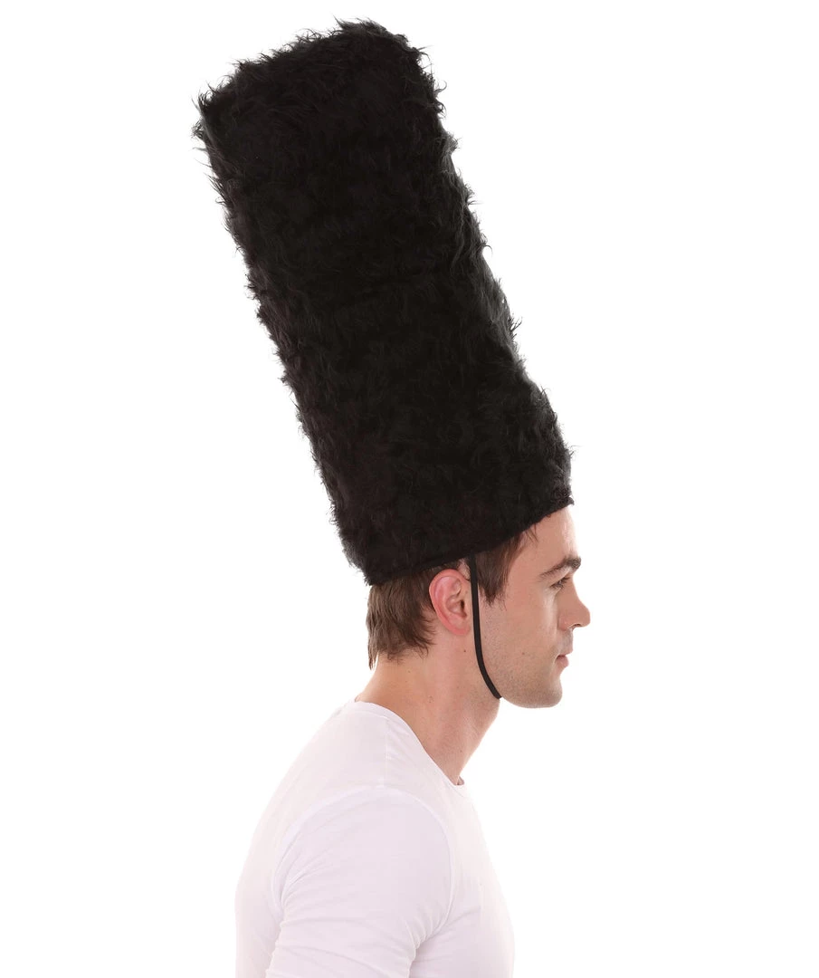HPO Adult Men's English British Royal Guard Hat 18.5 Inches Tall | Black Costume Accessories 5 HPO Adult Men's English British Royal Guard Hat 18.5 Inches Tall | Black Costume Accessories