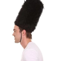 HPO Adult Men's English British Royal Guard Hat 12.5 Inches Tall Accessories Costume | Black Accessories Costume 11 HPO Adult Men's English British Royal Guard Hat 12.5 Inches Tall Accessories Costume | Black Accessories Costume