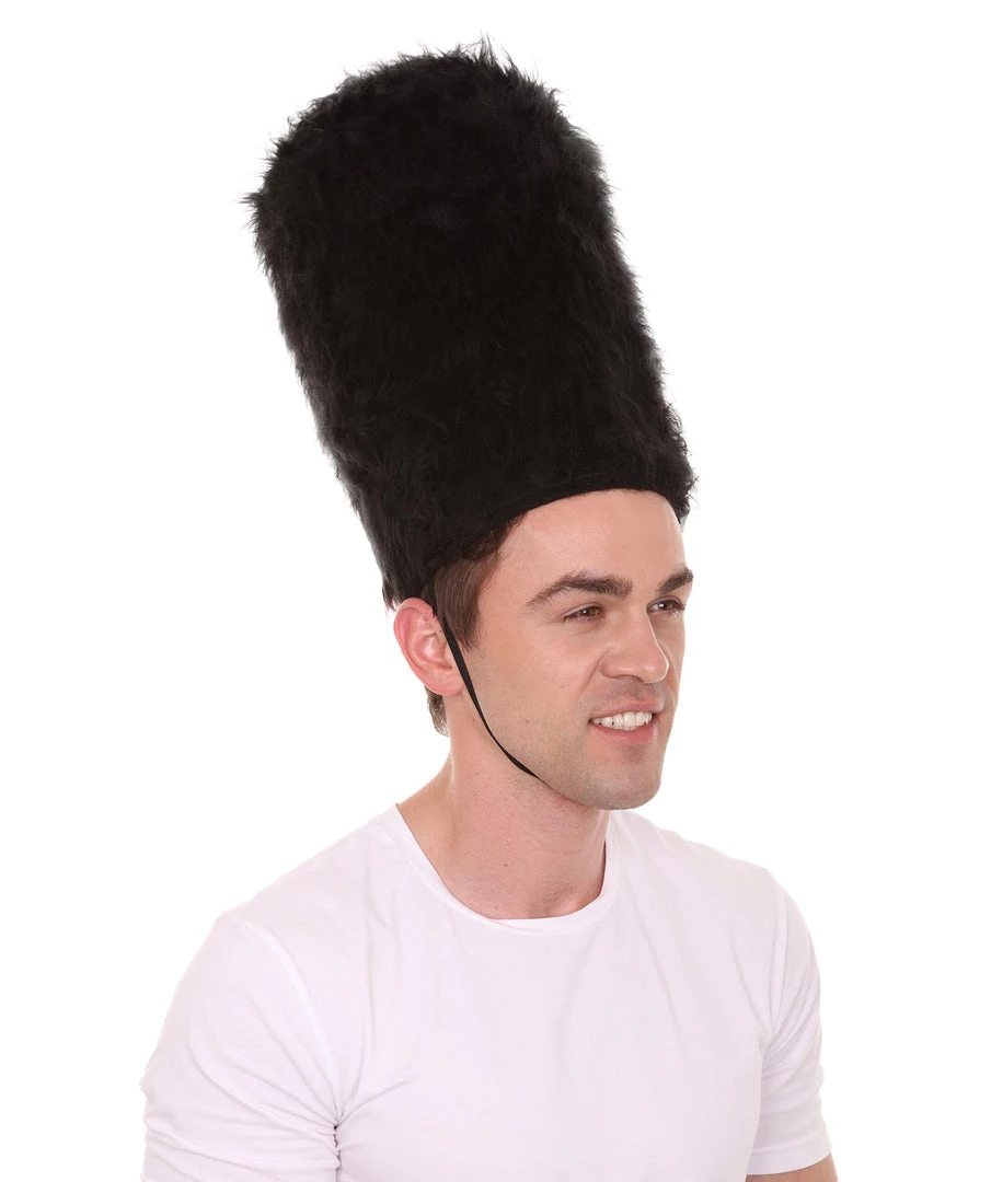 HPO Adult Men's English British Royal Guard Hat 12.5 Inches Tall Accessories Costume | Black Accessories Costume 7 HPO Adult Men's English British Royal Guard Hat 12.5 Inches Tall Accessories Costume | Black Accessories Costume