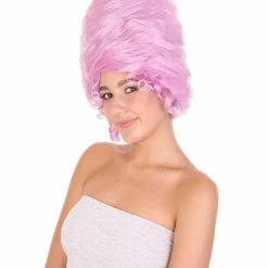 HPO Womens Fairy Purple Wig | TV/Movie Wigs | Premium Breathable Capless Cap