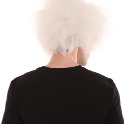 HPO Half Bald Head Mens Short Wig, Grey Men's 41 HPO Half Bald Head Mens Short Wig, Grey Men's