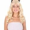 HPO Women's Womens Victorian Marie Antoinette Wig | Blonde Historical Wigs