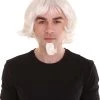 HPO Uncle White Mens Costume Wig And Goatee Set | Cosplay Halloween Wig | Premium Breathable Capless Cap