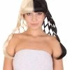 HPO Singer Womens Wig | Fancy Style Blonde Black Wig | Premium Breathable Capless Cap Women's