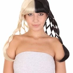 HPO Singer Womens Wig | Fancy Style Blonde Black Wig | Premium Breathable Capless Cap Women's