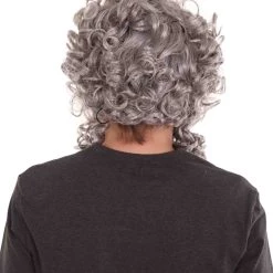 HPO God Zeus Mens Wig And Full Beard Set | Gray Cosplay Halloween Wig | Premium Breathable Capless Cap 14 HPO God Zeus Mens Wig And Full Beard Set | Gray Cosplay Halloween Wig | Premium Breathable Capless Cap