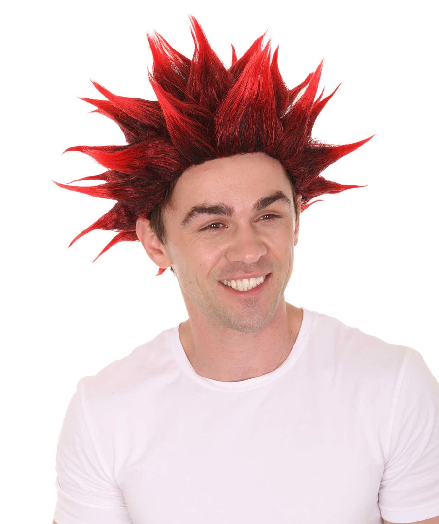 HPO Kids Bang Bang Red Wig | Red Cosplay Halloween Wig | Premium Breathable Capless Cap 6 HPO Kids Bang Bang Red Wig | Red Cosplay Halloween Wig | Premium Breathable Capless Cap