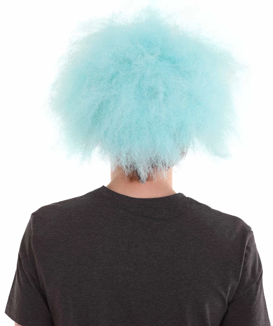 HPO Half Bald Head Mens Short Wig, Grey Men's 19 HPO Half Bald Head Mens Short Wig, Grey Men's