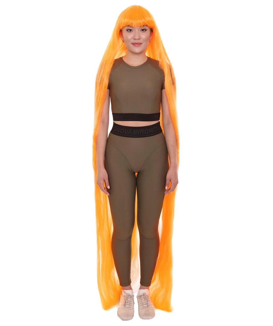 HPO 70' Extra Long Womens Wig Collections | Halloween Wig | Premium Breathable Capless Cap 1 HPO 70' Extra Long Womens Wig Collections | Halloween Wig | Premium Breathable Capless Cap