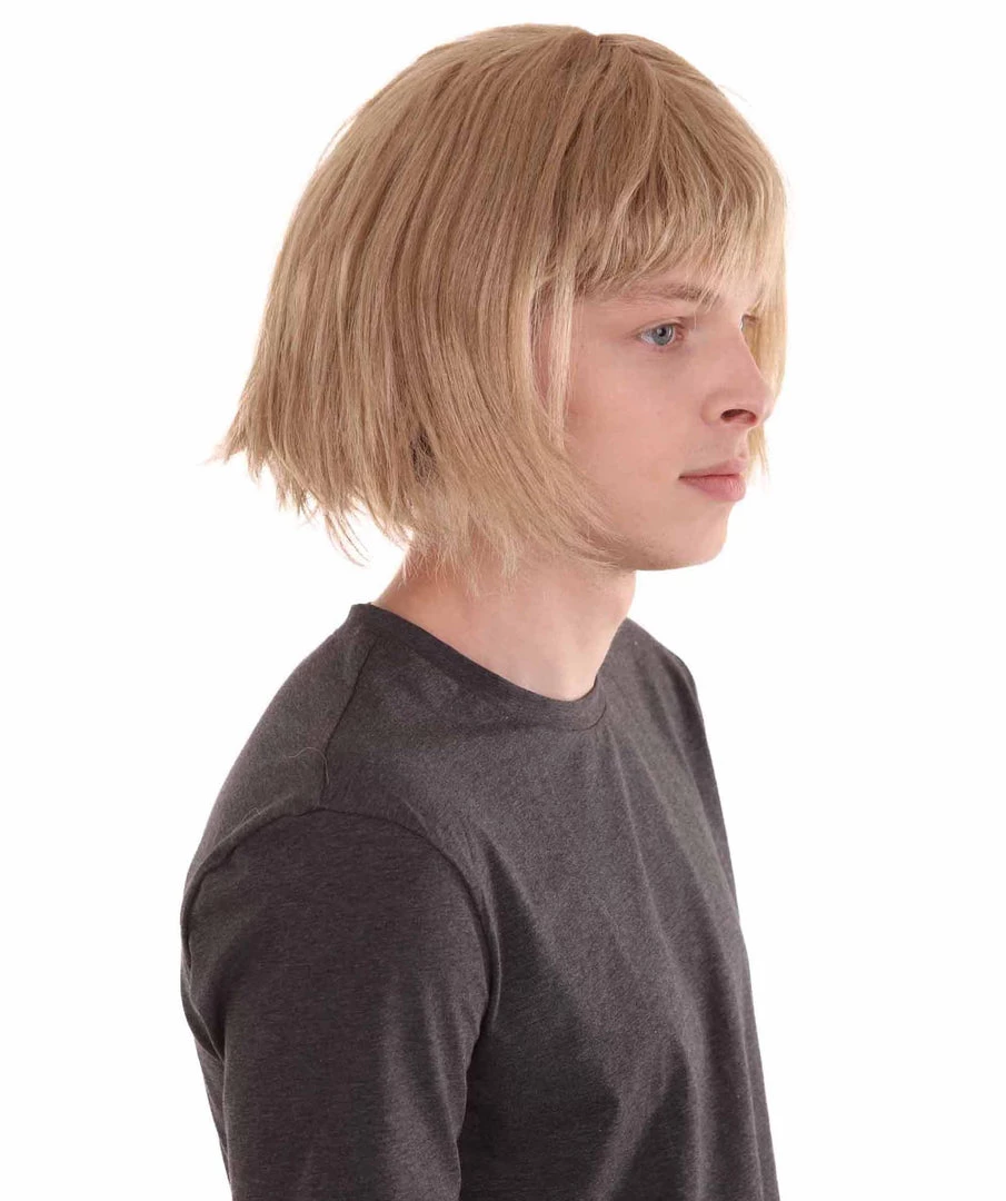 HPO Men's Comedy TV Mens Wig | Cosplay Halloween Wig | Premium Breathable Capless Cap 6 HPO Men's Comedy TV Mens Wig | Cosplay Halloween Wig | Premium Breathable Capless Cap