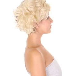 HPO Womens Short Two Tone Black And White Pixie With Heart Bangs | Premium Breathable Capless Cap 15 HPO Womens Short Two Tone Black And White Pixie With Heart Bangs | Premium Breathable Capless Cap