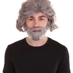 HPO Stars Adult Mens Wig | Cosplay Halloween Wig | Premium Breathable Capless Cap Men's