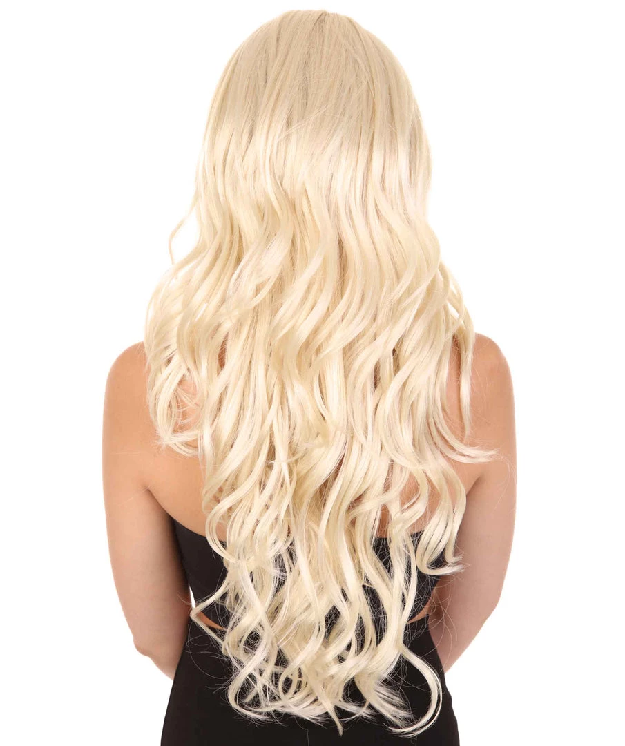 HPO Women's Sanderson Witch Sister Halloween Wig | Blonde TV/Movie Wigs | Premium Breathable Capless Cap 4 HPO Women's Sanderson Witch Sister Halloween Wig | Blonde TV/Movie Wigs | Premium Breathable Capless Cap