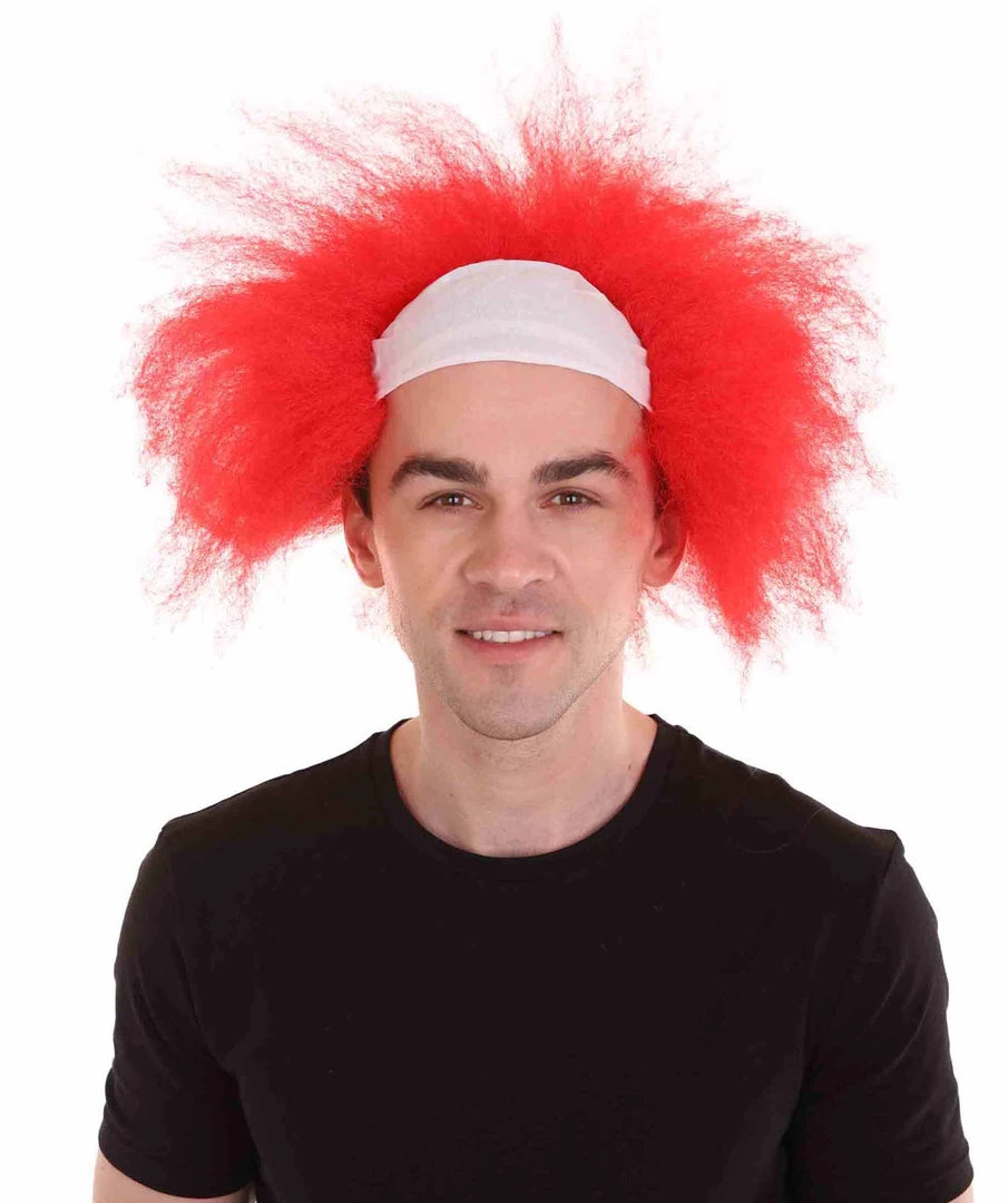 HPO Half Bald Head Mens Short Wig, Grey Men's 23 HPO Half Bald Head Mens Short Wig, Grey Men's