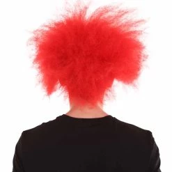 HPO Half Bald Head Mens Short Wig, Grey Men's 55 HPO Half Bald Head Mens Short Wig, Grey Men's