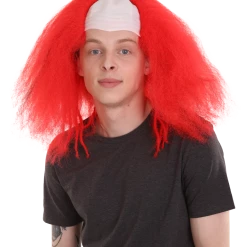 HPO Bald Clown Mens Wig | Multiple Color Choice Men's 97 HPO Bald Clown Mens Wig | Multiple Color Choice Men's