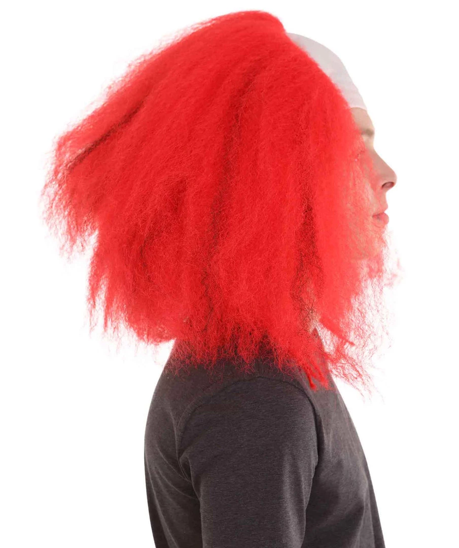 HPO Bald Clown Mens Wig | Multiple Color Choice Men's 37 HPO Bald Clown Mens Wig | Multiple Color Choice Men's